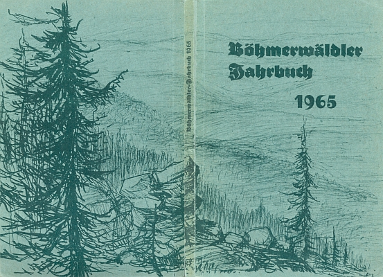 Jeho obálka šumavského krajanského kalendáře na rok 1965