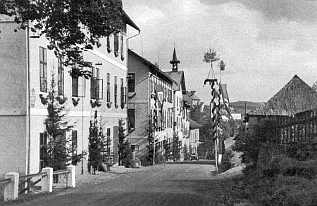 Vimperk v říjnu 1938