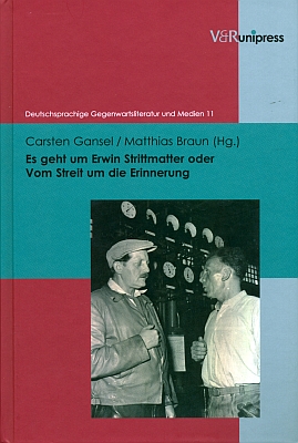 Obálka (2012) knihy z nakladatelství V & R Unipress v Göttingen o "kauze" Strittmatter i s kapitolou o pochodu smrti ve Volarech