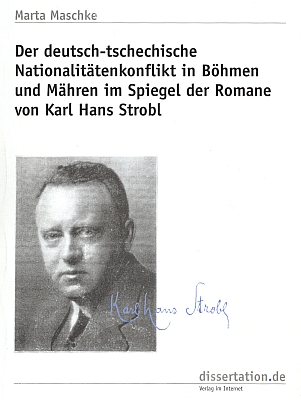 Obálka (2002) knihy o něm, vyšlé v Erfurtu (nákladem dissertation.de - Verlag im Internet Berlin)