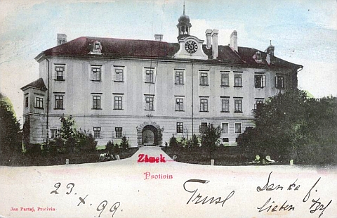 Rodný protivínský zámek