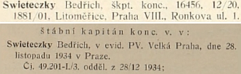 Dva poslední armádní záznamy o něm