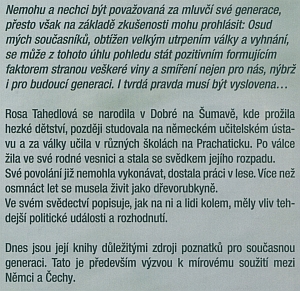 Obálka českého překladu její knihy "Die Holzfällerin im Schatten des Roten Sterns", který vydalo nakladatelství Víkend v roce 2019