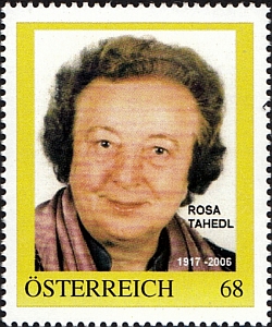 Na zvláštní známce rakouské pošty