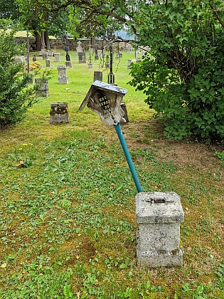 Pomníček na želnavském hřbitově (2026)