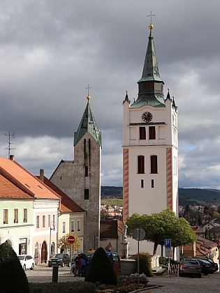 Rodný Vimperk a někdejší chlapecká měšťanská škola, kterou navštěvoval