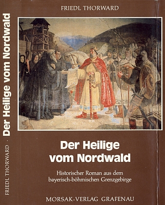 Jeho román o sv. Vintíři vydaný v nakladatelství Morsak v Grafena (1990) má na obálce reprodukci obrazu z jídelny maďarského kláštera Bákonybél, který světec založil, ...