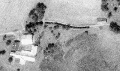 Zaniklá Havranka, přes níž se z Horní Vltavice chodívalo na pouť do Kunžvartu,
na leteckých snímcích z let 1952 a 2008