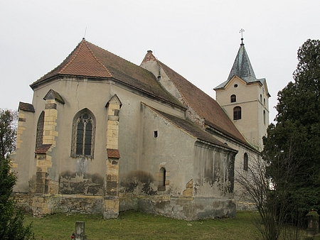 Kostel sv. Vavřince v rodné Havrani