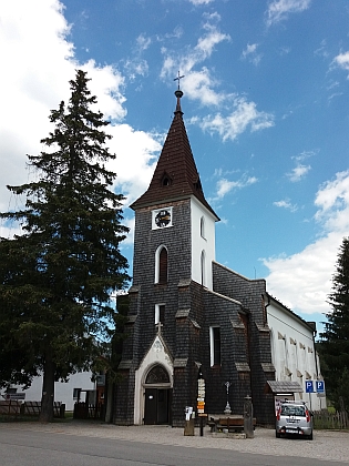 Kostel sv. Štěpána na Kvildě, jeho první šumavské působiště