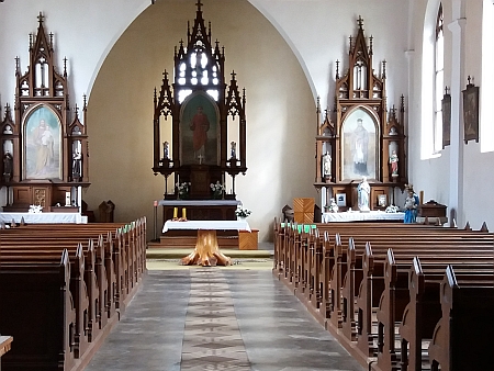 Kostel sv. Štěpána na Kvildě, jeho první šumavské působiště