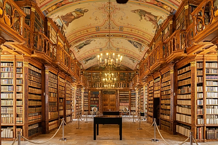Knihovna kláštera ve Schläglu
