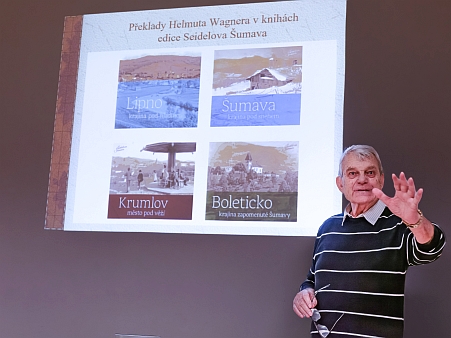 Přednáška v Jihočeské vědecké knihovně k jeho osmdesátinám roku 2025, k těm promítnurým knihám mužeme přidat ještě "Kleť a krajina Podkletí", která vyšla v prosinci toho roku