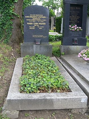 Hrob na vídeňském ústředním hřbitově