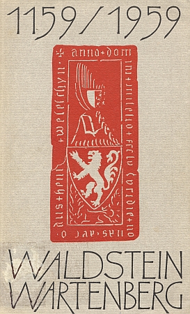 Obálka (1959) pamětní publikace k dějinám jeho rodu má při titulu náhrobek Jindřicha z Michalovic (†1355) ve Zlaté Koruně, na kterém jsou oba erbovní štíty Markvarticů, přejaté později Valdštejny (lev) i Wartenbergy (černozlatý půlený štít) - na okraji najdeme i místní jméno Velešín