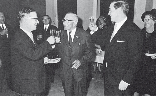 S Adolfem Finkem a Rudolfem Tremlem v roce 1967