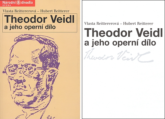 Obálka a titulní list (2005) dvojjazyčné knihy o Theodoru Veidlovi, která obsahuje mj. i originál a český překlad Watzlikova libreta a kritik operní premiéry Kranwita roku 1929 (vydalo Národní divadlo v Praze)