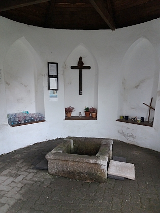 Studánka sv. Vintíře na snímcích z roku 2017