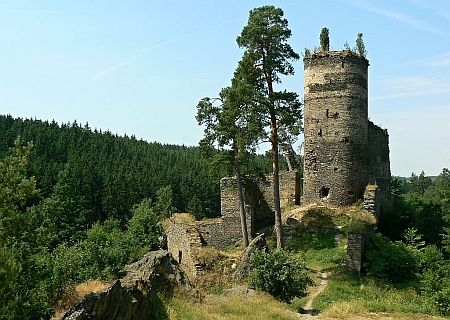 Hrad Gutštejn na Tachovsku