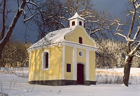 ... dnes zůstala jen tato kaple