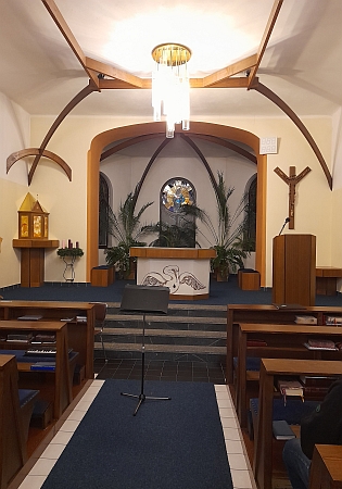 Kaple v kongregačním domě "U Svatého Josefa" Na Sadech