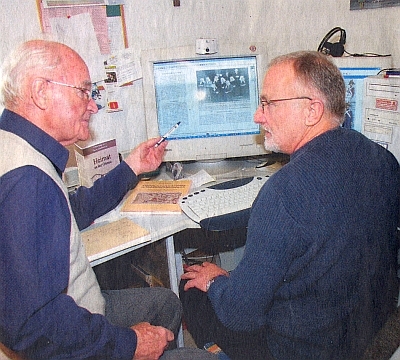 Při posledních korekturách na knize "Heimat an der Grenze", kterou vydal v roce 2007