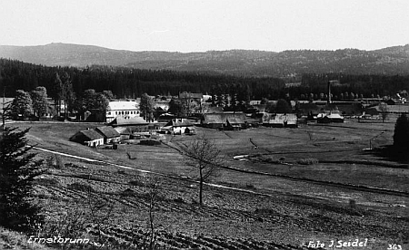 Arnoštov na pohlednici Josefa Seidela