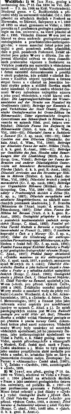 O něm a jeho synovi na stránkách Ottova slovníku naučného