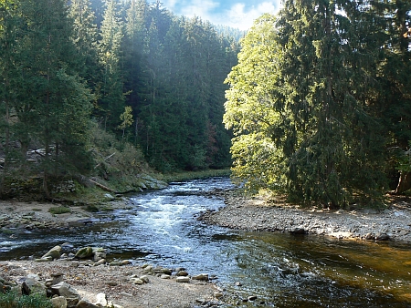 Soutok Vydry s Křemelnou