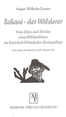 Obálka (1995), titulní list a jedna z Rotherových ilustrací nového vydání jeho knihy v nakladatelství Morsak, Grafenau
