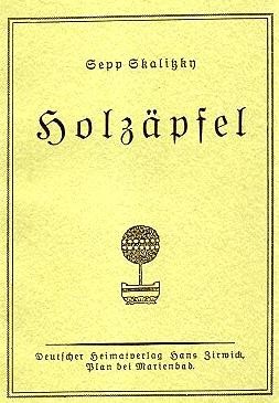 Obálka (1927) jedné z knih, které vydal svým nákladem