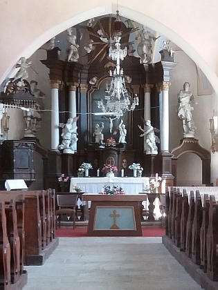 Děpoltický kostel sv. Isidora